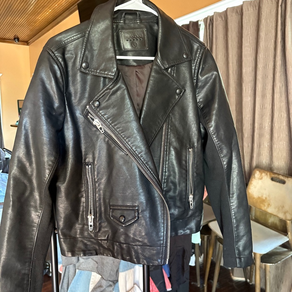 Leather jacket